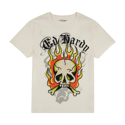 FLAME SKULL TEE